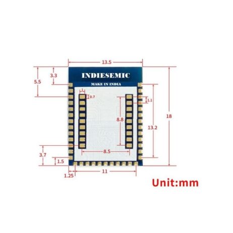 Indiesemic Isc-Nrf52840-A An Advanced Multiprotocol Ultra-Low Power Ble Module V0.3 - Image 3