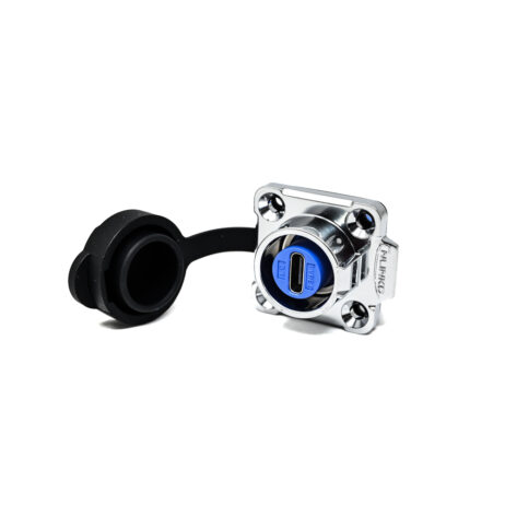 Lp-16-J/Typec31/215/Sx-43-401-Cnlinko-Usb-C Port Panel Mount Receptacles Waterproof Connector(4 Mounting Hole ) - Image 2