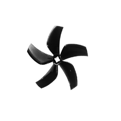 Orange Hd D76 Ducted Pc 5 Blade 1.5Mm&Amp;M5 Propellers 2Cw+2Ccw - Black