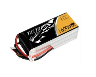 Tattu Plus 16000mAh 6S 15C 22.2V Lipo Battery Pack with XT90S