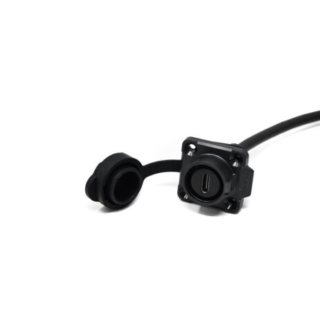 Lp16-Typec-Mp-Fs-1M-001-Cnlinko-Usb C 3.1 Panel Socket With 1M Cable Ip68 Gen1(500Mb/S)